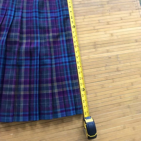 Vintage wool kilt skirt - Picture 5 of 11